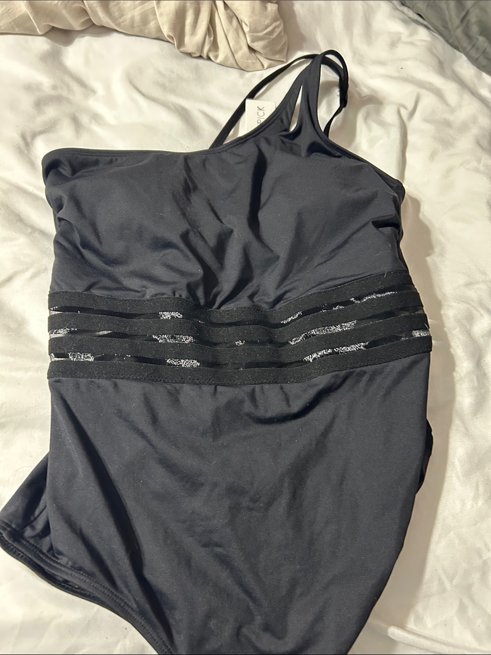 One piece bathing suit